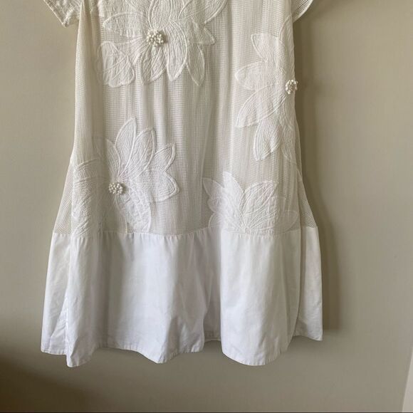 Anthro-maeve “Orchard” Beach Cotton Mini Dress - Picture 10 of 14